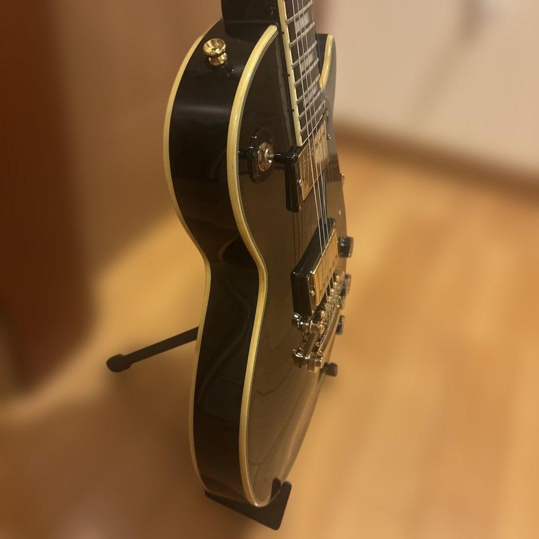 ”ぼっちざろっく”Blitz BLACKレスポールカスタムタイプ 新品弦張替済