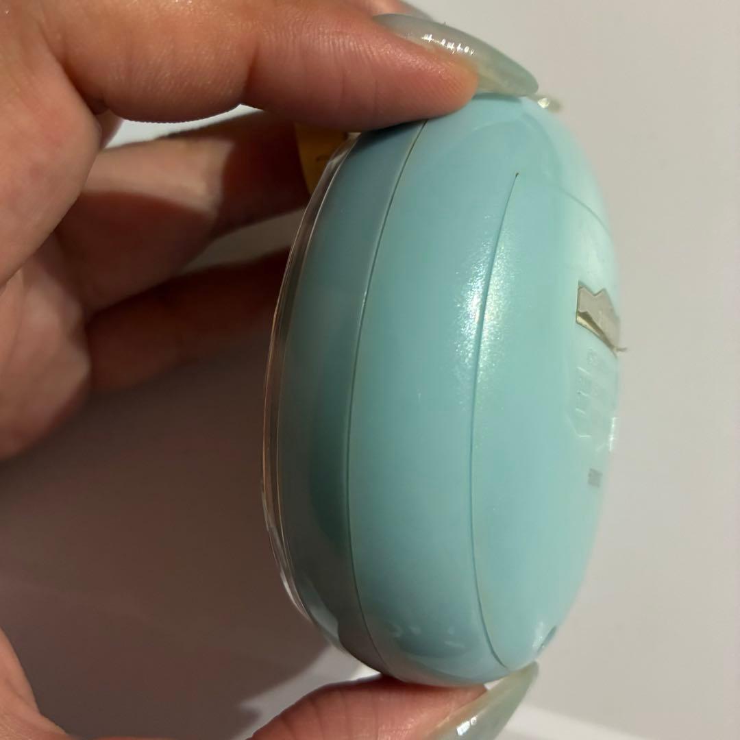 たまごっちp's たまごっちピース　水色　タマデコピアス