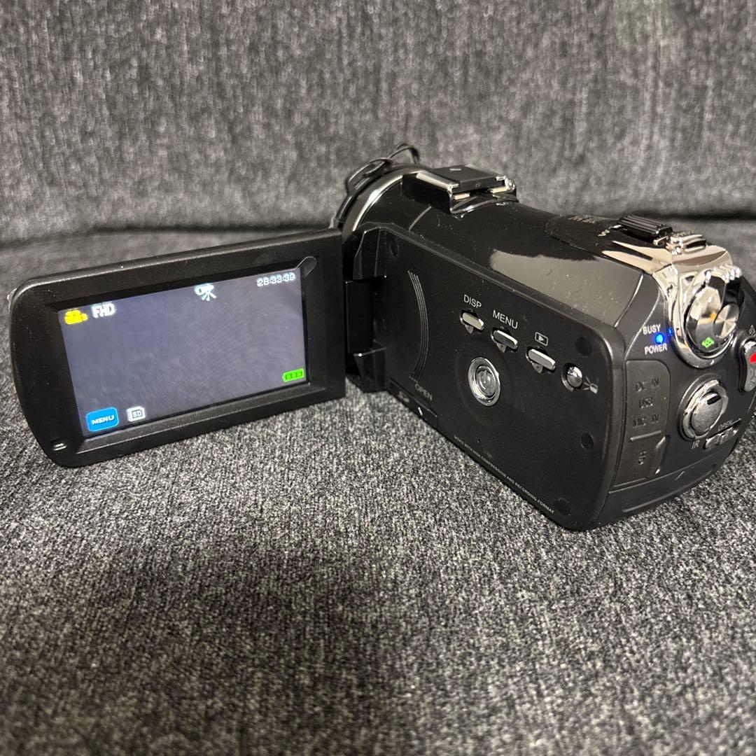 SONY製CMOSセンサー使用 4Kビデオカメラ DV-AC3-2-BK