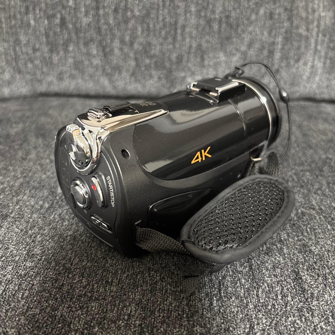 SONY製CMOSセンサー使用 4Kビデオカメラ DV-AC3-2-BK