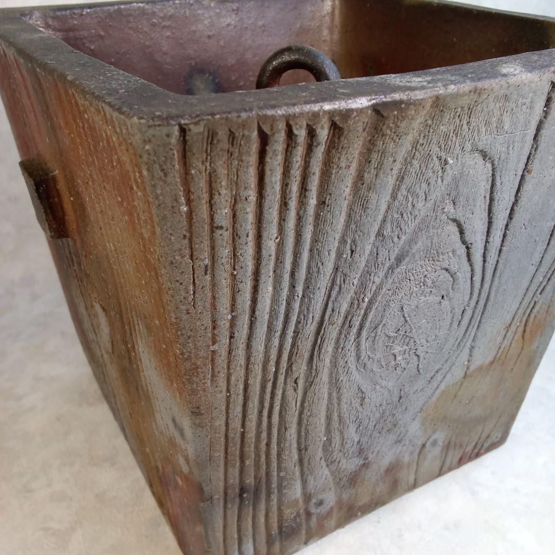 備前焼作家・小山一草【備前 釣瓶花入】