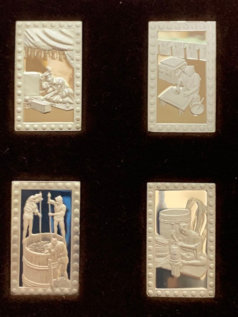 に*ー様 純銀175g 江戸職人づくし延べ板 25枚セット聴川黎明会監修