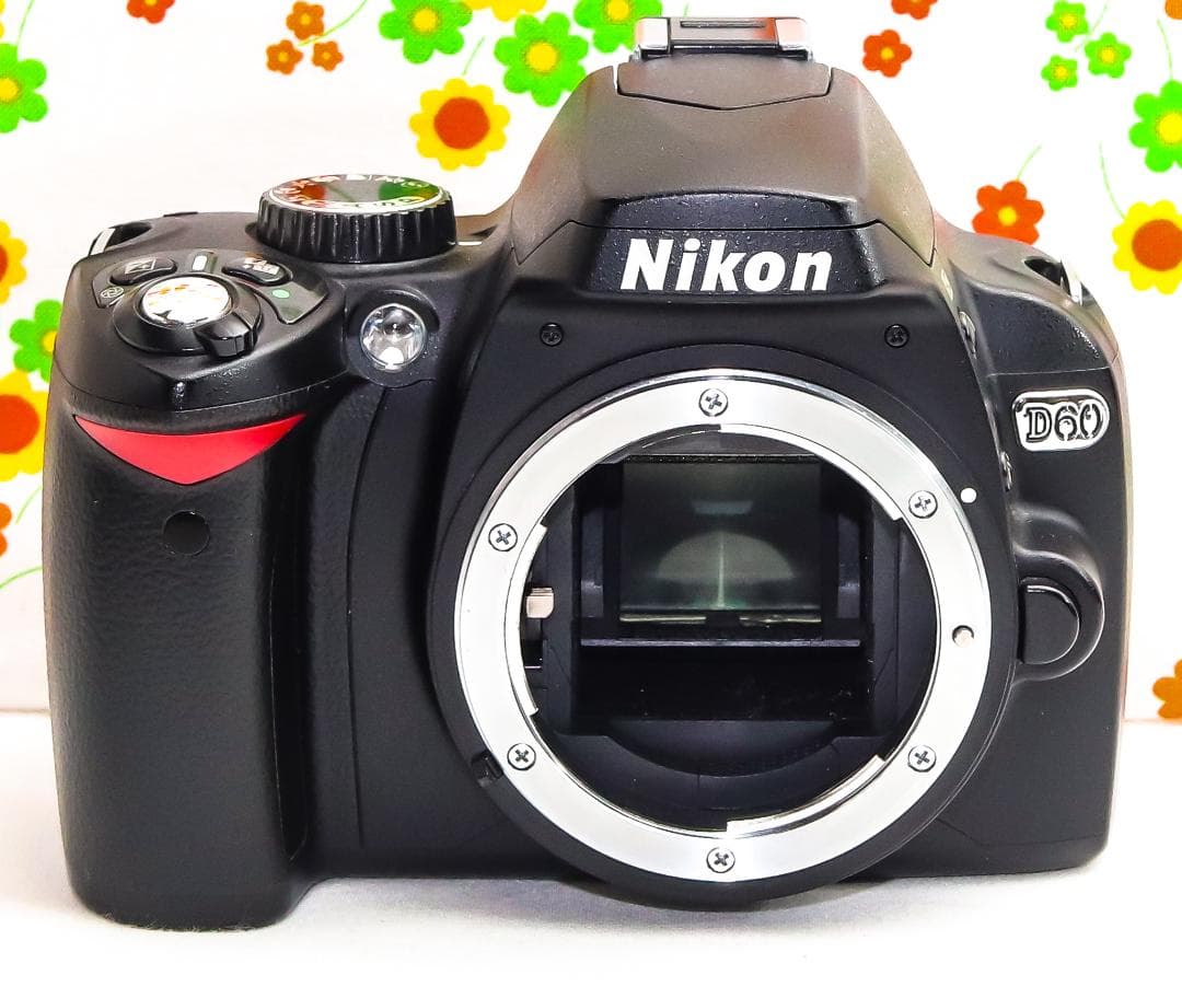 ニコン Nikon D60☆スマホに送れる！☆一眼レフ☆初心者おすすめ♪