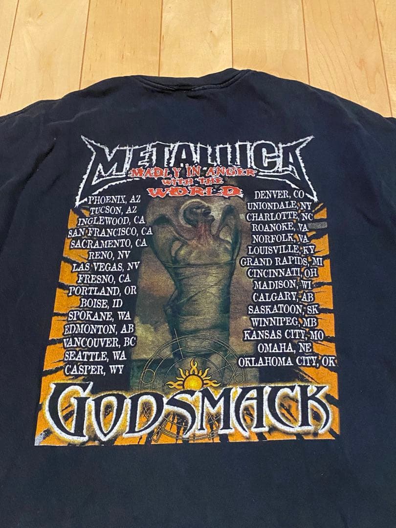 METALLICA St Anger ツアーTシャツ Godsmack XL