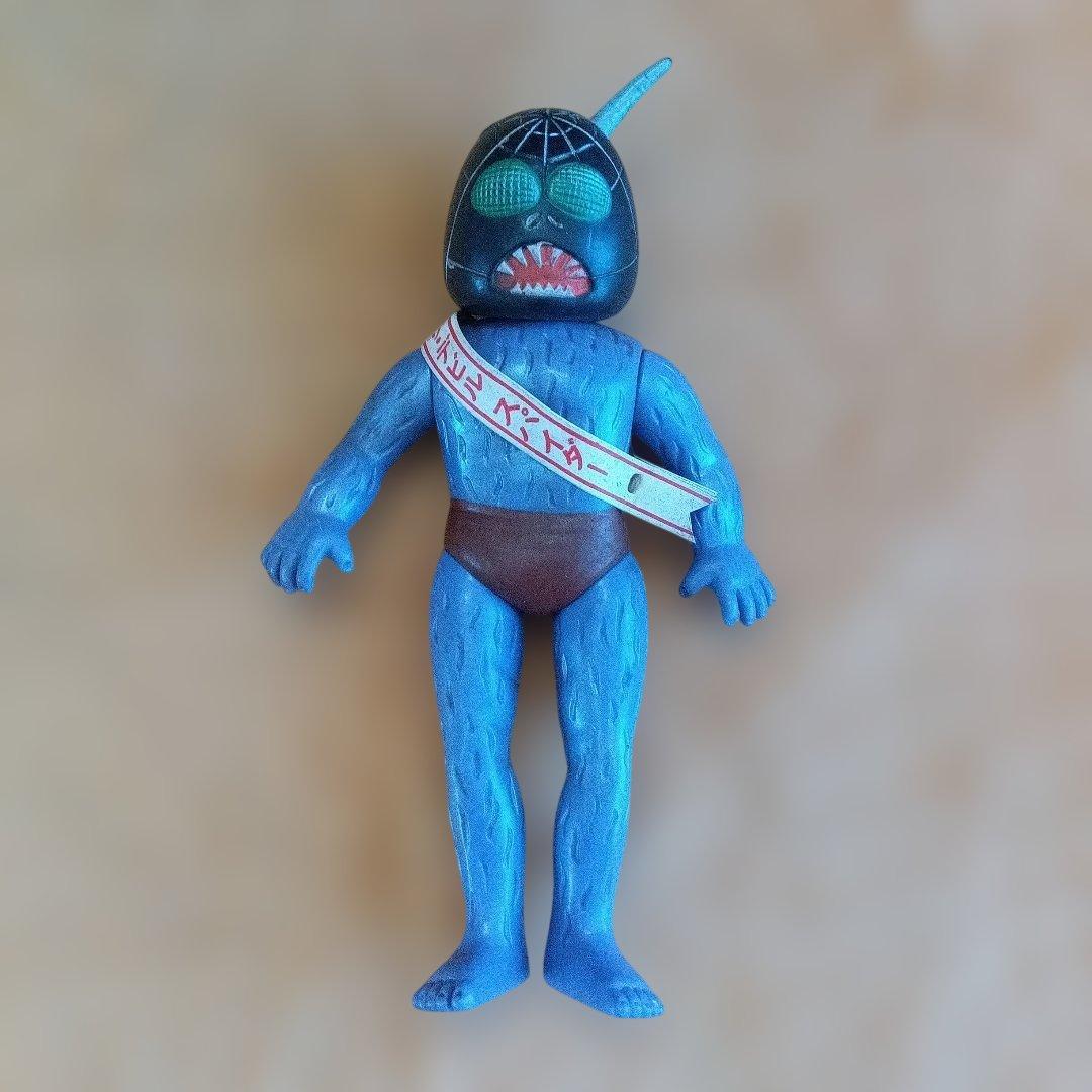 昭和レトロ 中嶋製作所 タイガーマスク ソフビ ゴルゴタクロス デビル