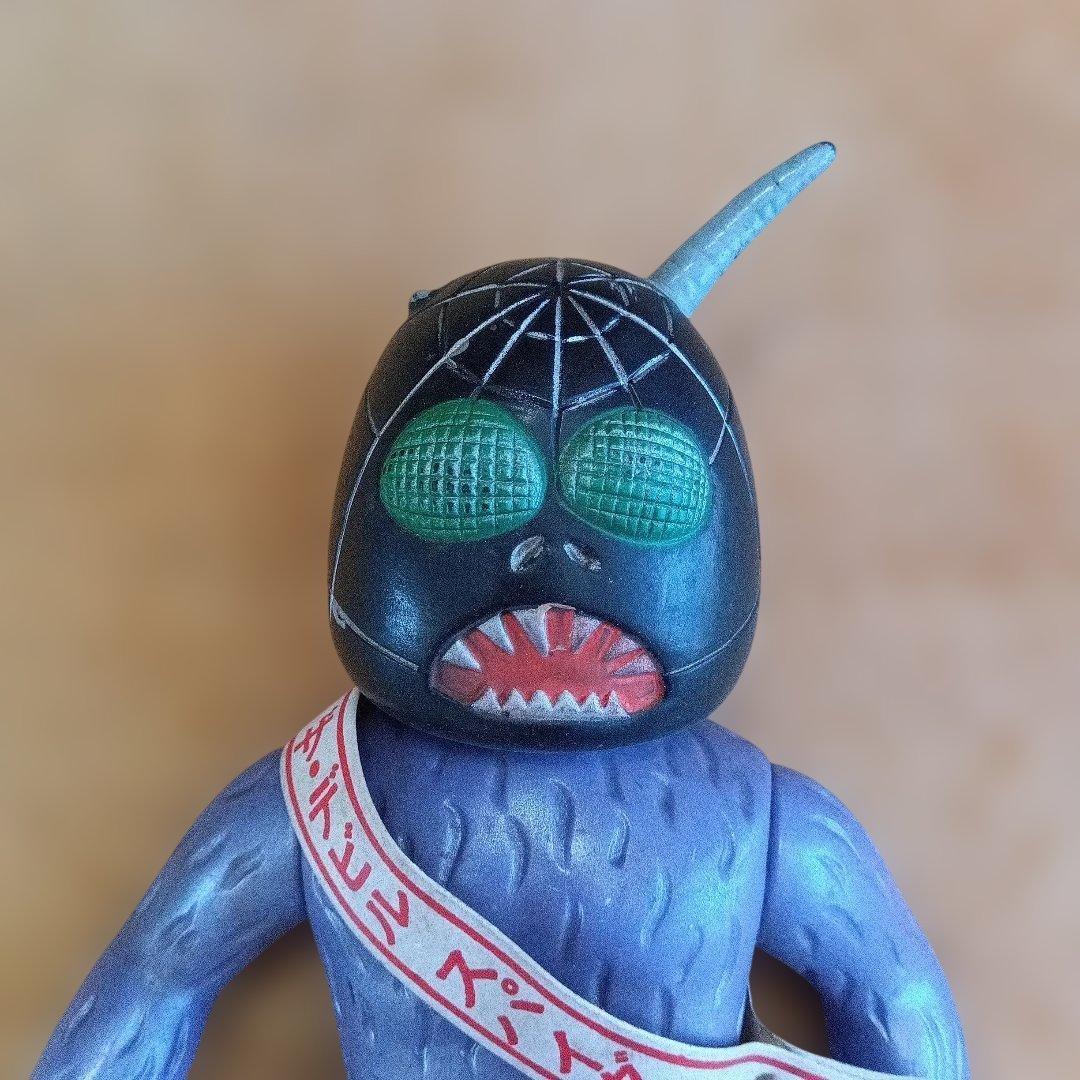 昭和レトロ 中嶋製作所 タイガーマスク ソフビ ゴルゴタクロス デビル