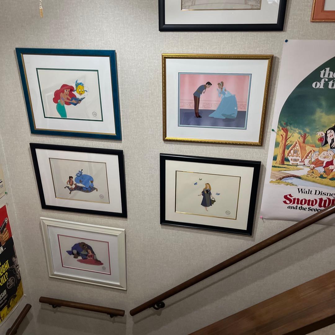 ディズニー 美女と野獣セル画 1990年代 5000枚限定