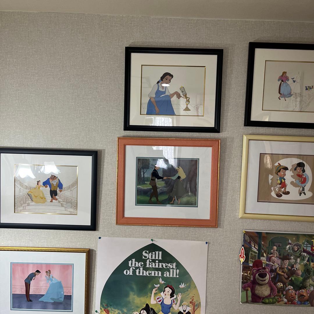 ディズニー 美女と野獣セル画 1990年代 5000枚限定