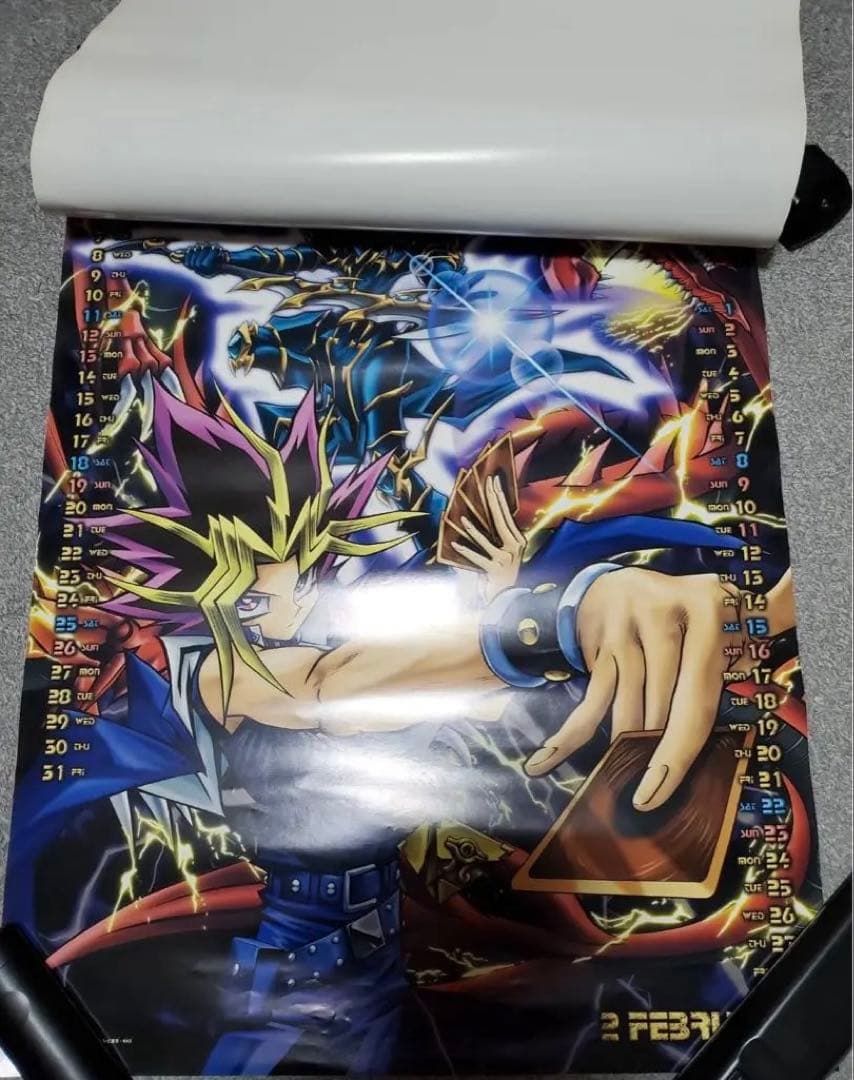 当時物！激レア！ 遊戯王 デュエルモンスターズ 2003 カレンダー