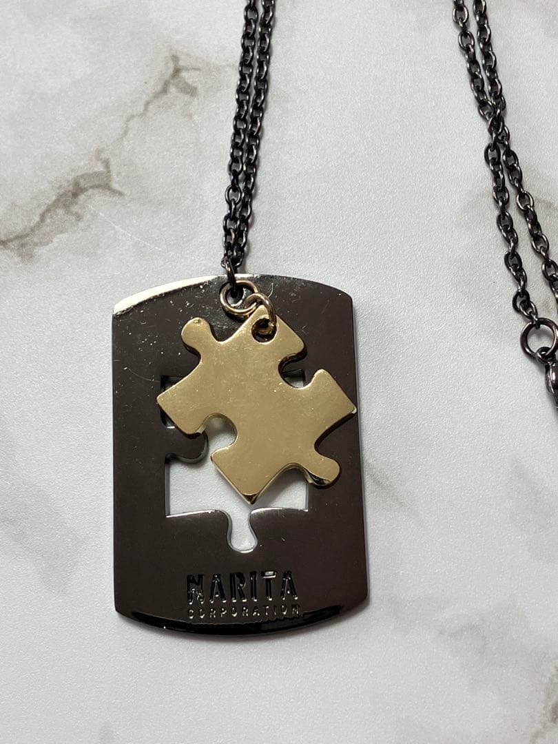 成田昭次 パズルキーホルダー ネックレス - メルカリ