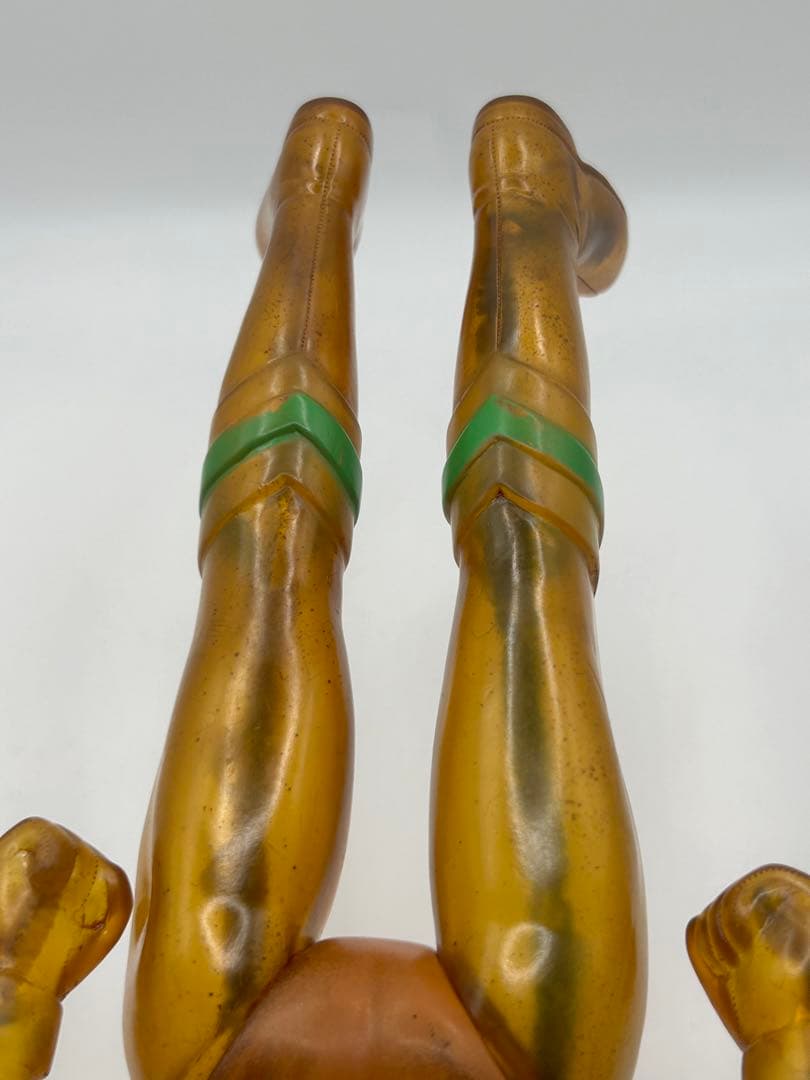 トリプルファイター面取れクリア スケルトン ブルマァク 当時物