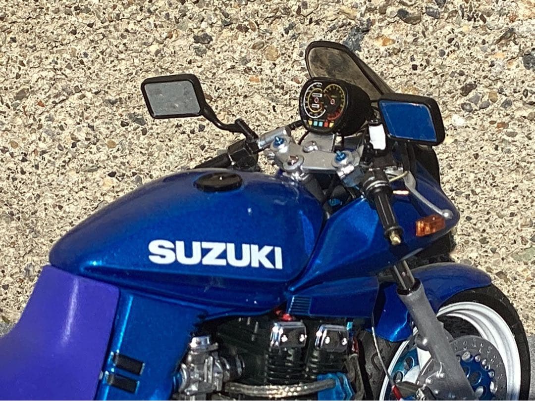 バイクプラモデル　族車　タミヤ1/12 スズキカタナ(ジャンク品)