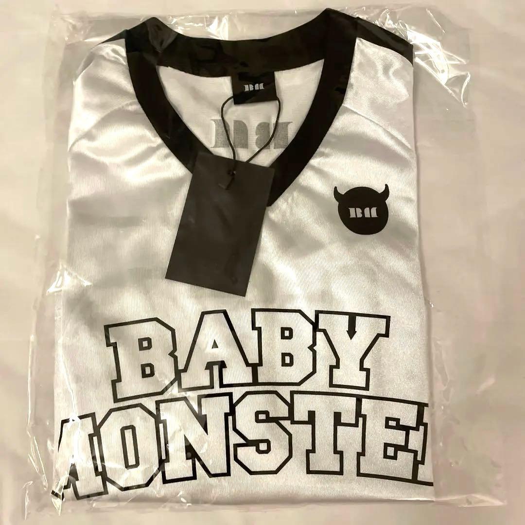 BABYMONSTER ポップアップ ユニフォーム ジャージ ホワイト 白