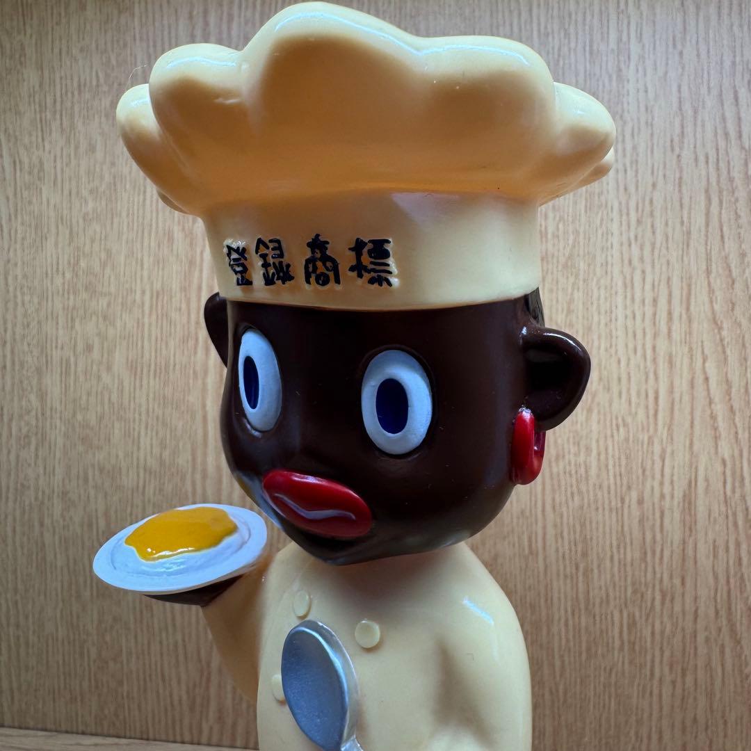 【オリエンタル坊や 中】首振り人形 カラーver.イエロー 箱付き