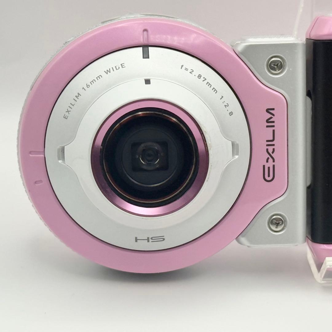 箱付き】CASIO EXILIM EX-FR100L ピンク 分離型カメラ