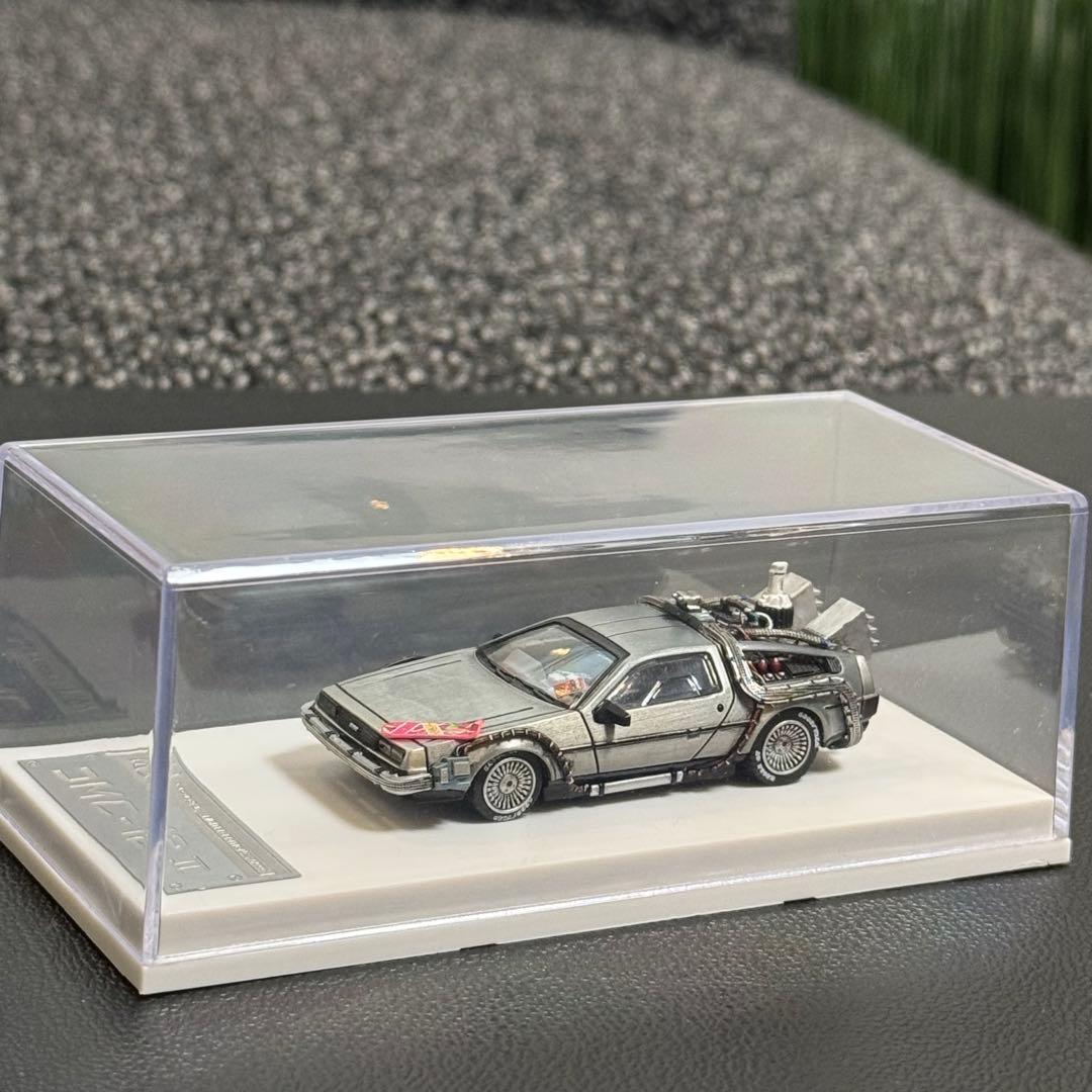 デロリアン Ⅱ カスタム品 1/64 MJモデル バックトゥザフューチャー