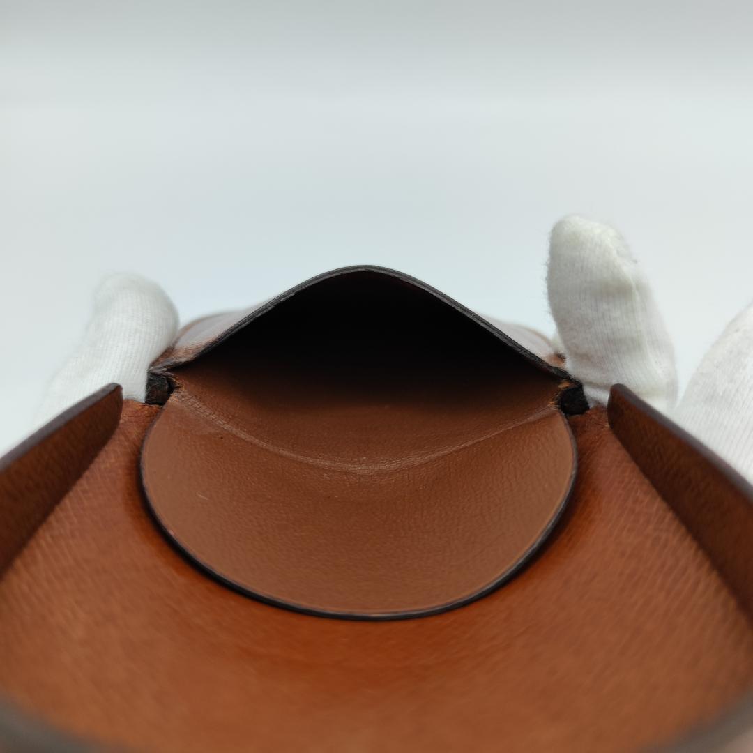 鑑定済美品 ルイヴィトンモノグラムポルトモネキュヴェットケースM61960