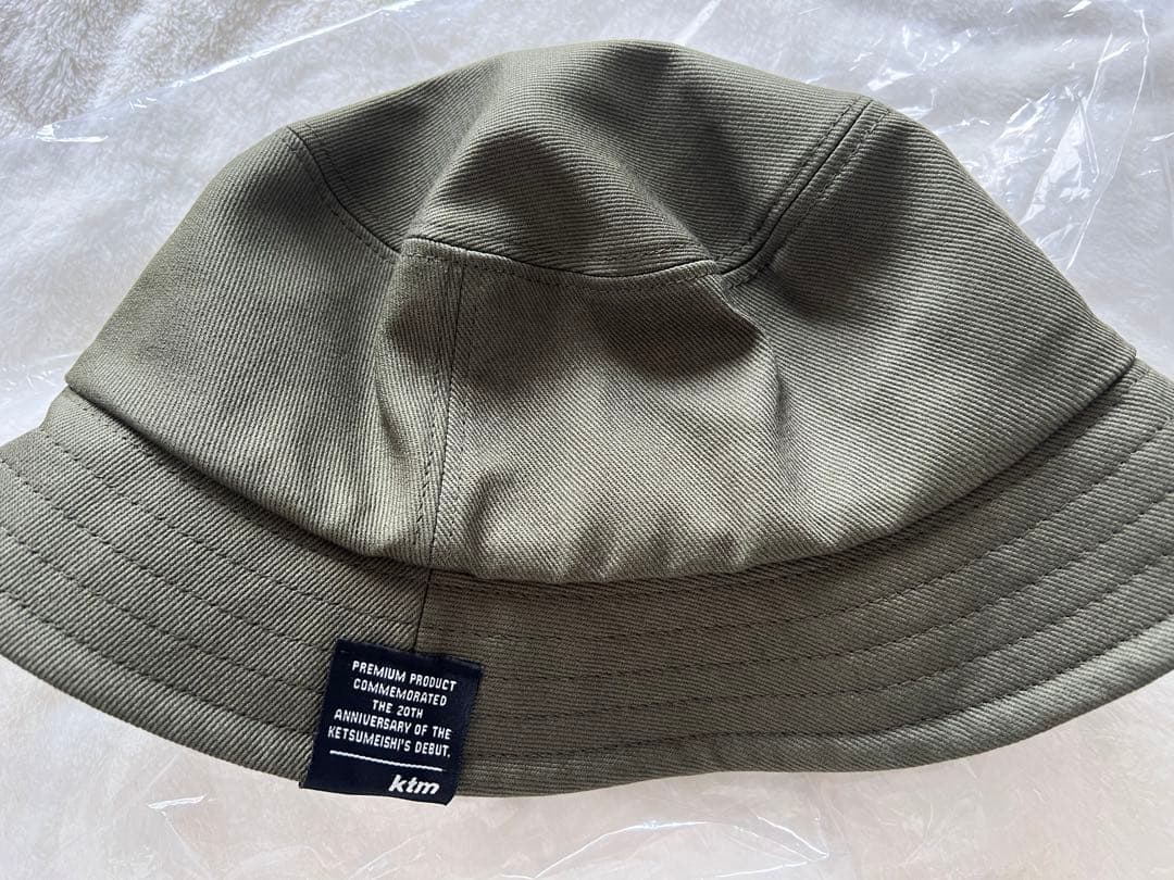 ケツメイシ バケットハット オリーブ色 カーキ 帽子 カシラ CA4LA 新品