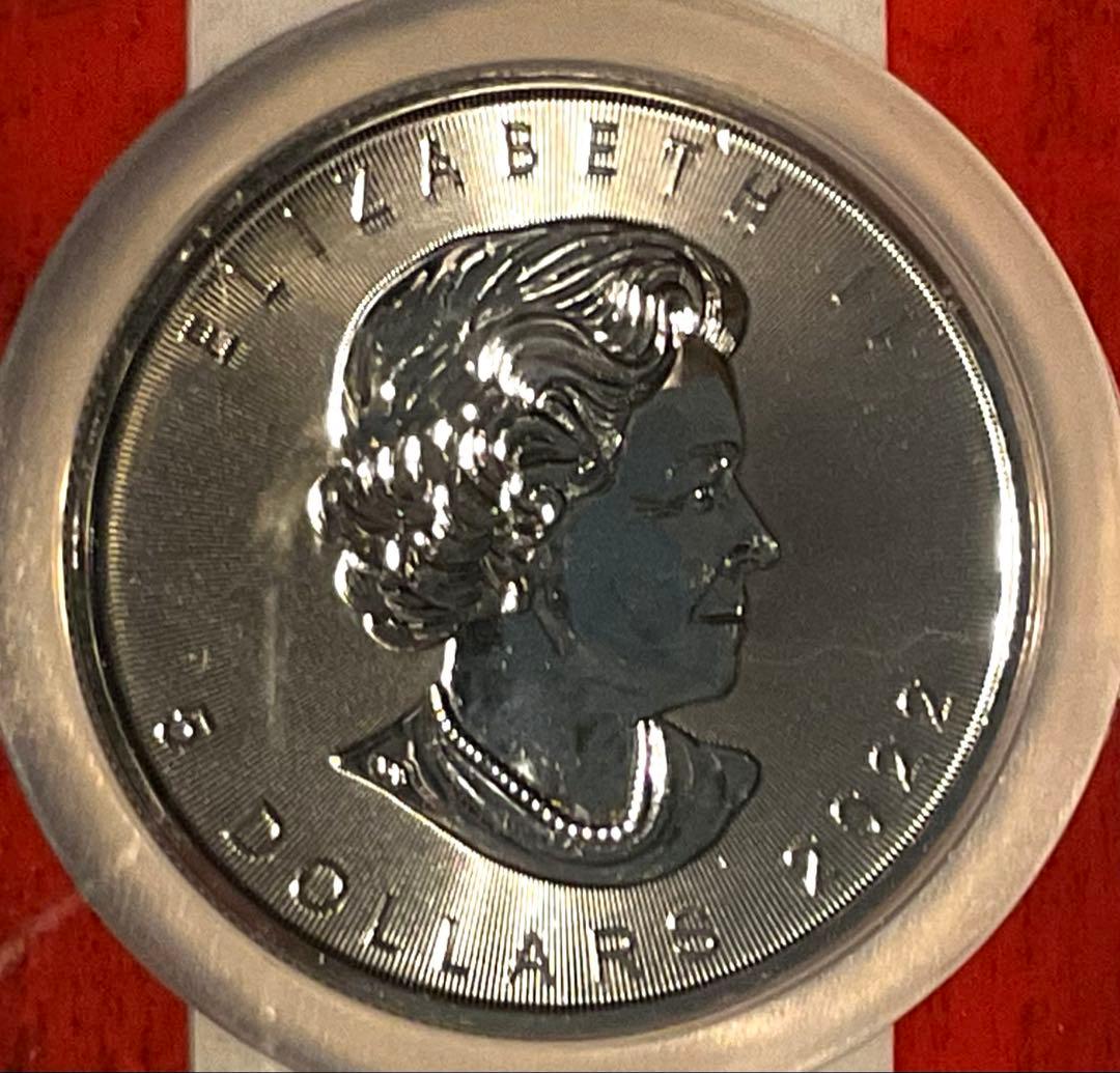 メイプルリーフ銀貨 1オンス 2022年 NGC MS70 カナダ フラッグコア