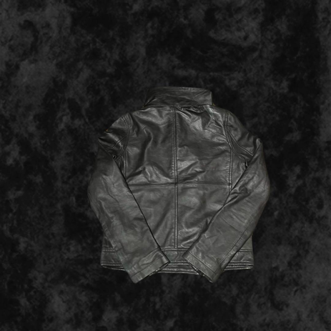 ekam系 羊革 レザージャケット 変形 ジャケット v系 平成 swag