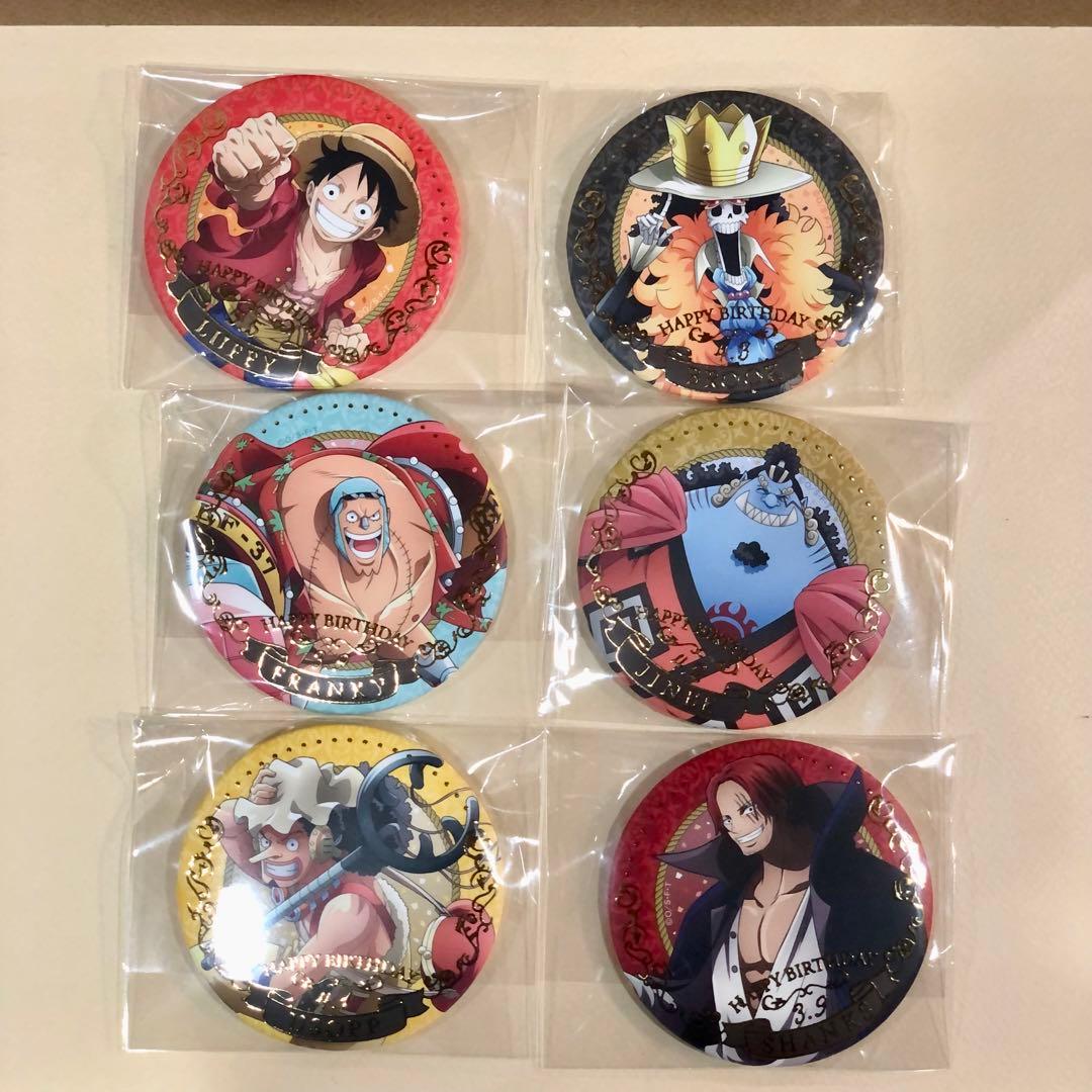 ワンピース バースデイ缶バッジ　40点セット　まとめ売り