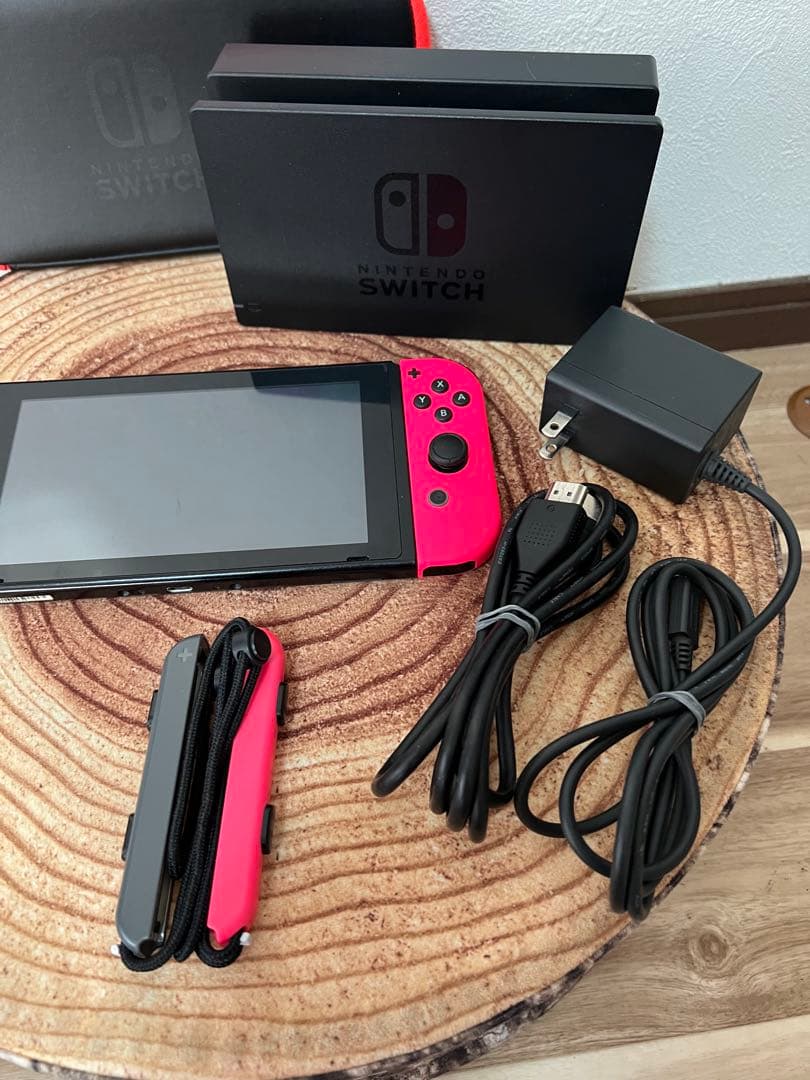 Nintendo Switch ニンテンドースイッチ本体　GRE/PNK 箱無し