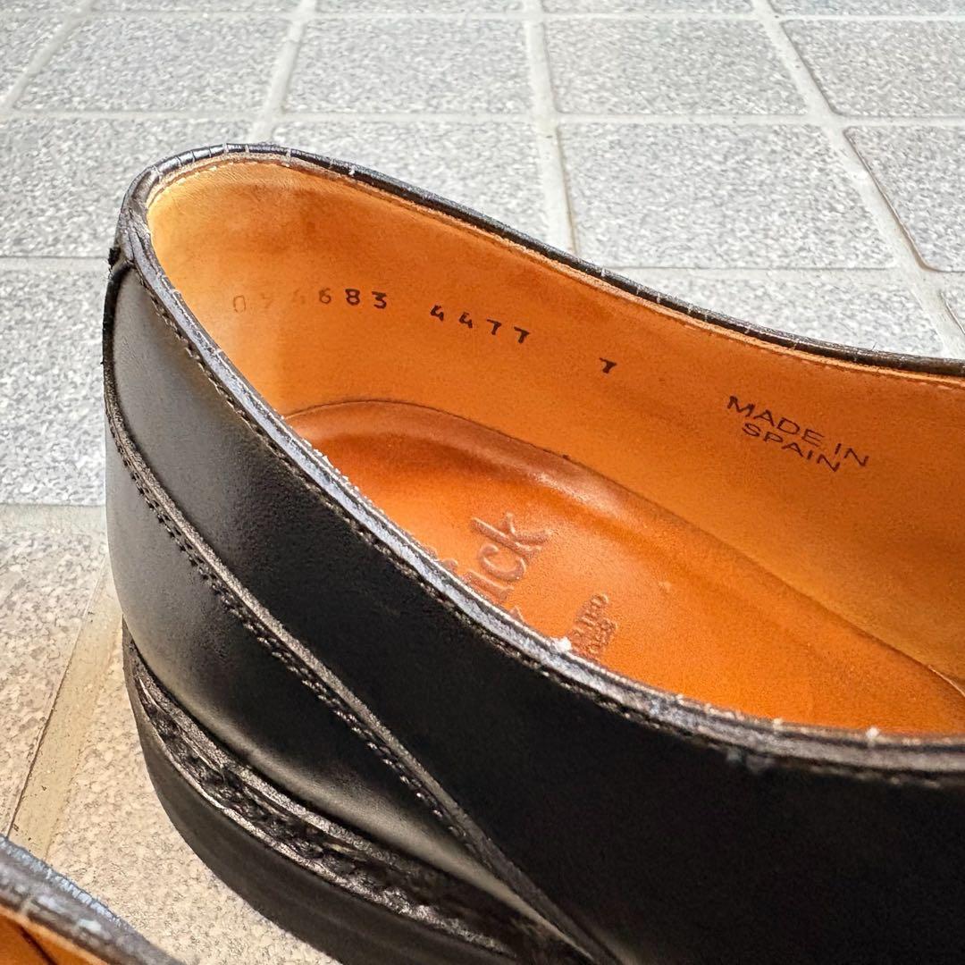 バーウィック Uチップ 4477 ブラック UK7(26.0)