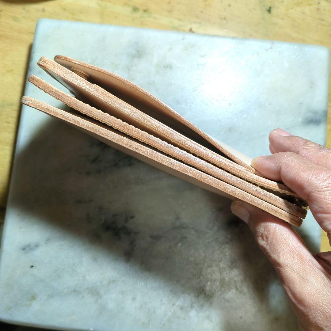 姫路ヌメ革 トラッカーウォレット ハンドメイド ロングウォレット 長財布 新品