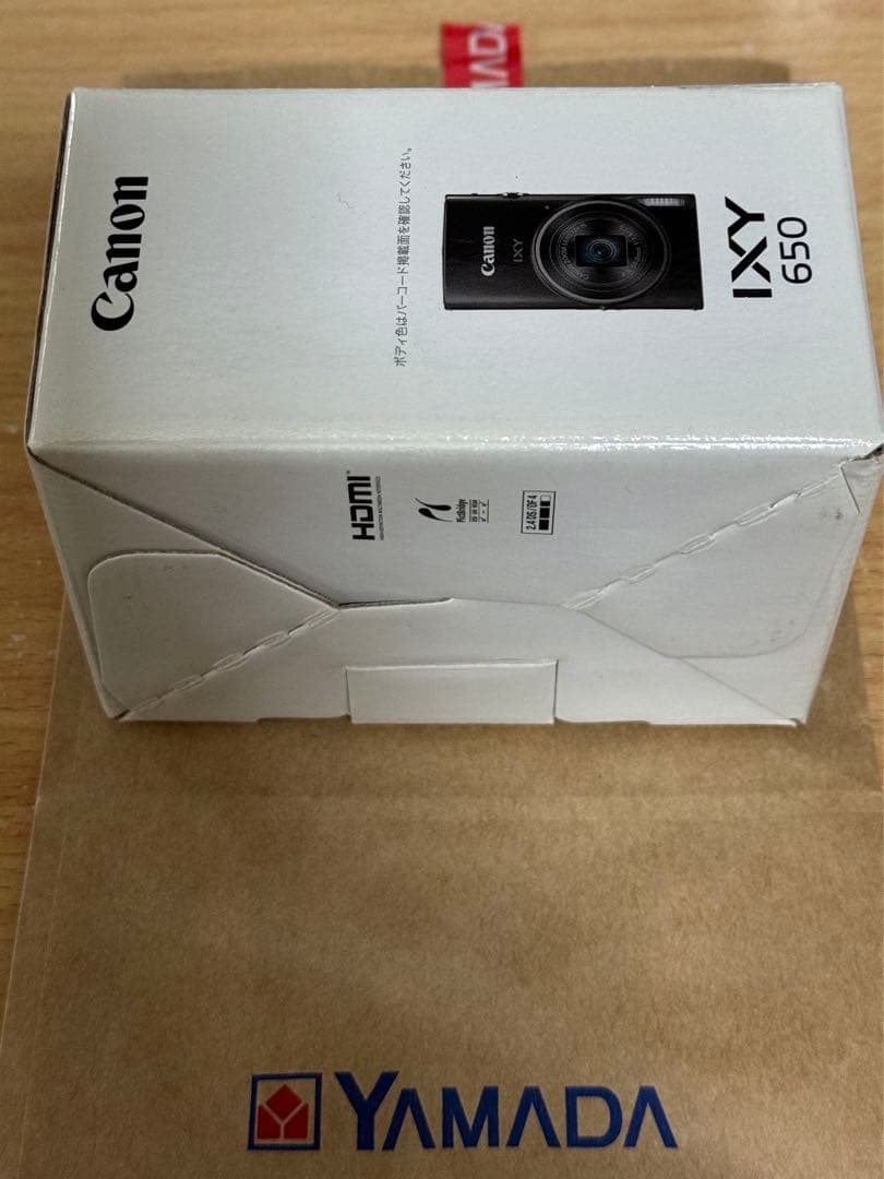 即購入OK 5年間有料延長保証付 キヤノンCanon IXY650展示品シルバー CANON
