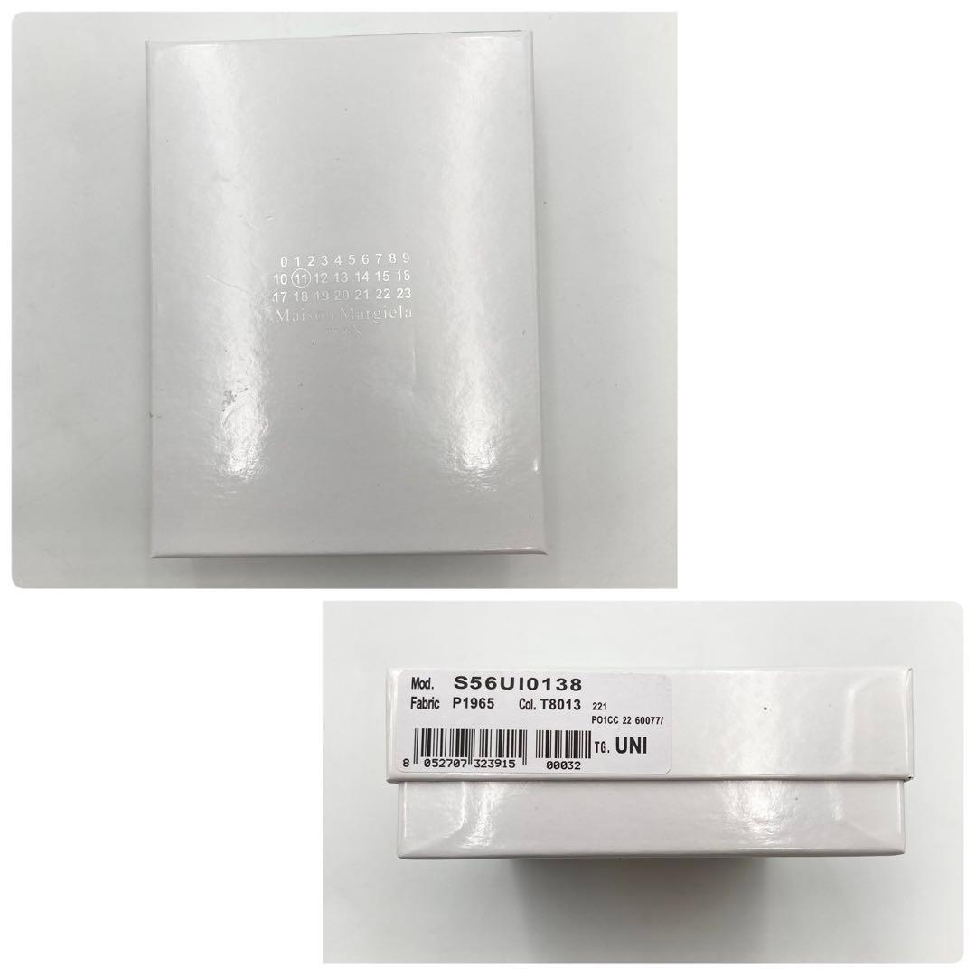 Noodles様専用✨ メゾンマルジェラ 三つ折り財布 グラムスラム 黒 レザー