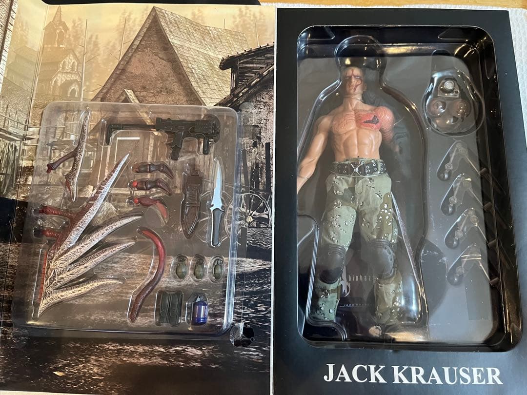 未開封 バイオハザード4 フィギュア レオン RPD Ver クラウザー 変身版