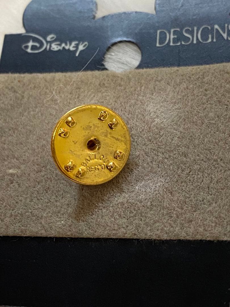 ヴィンテージ ミッキーマウス ピンバッジ BALLOU REG'D バロー社