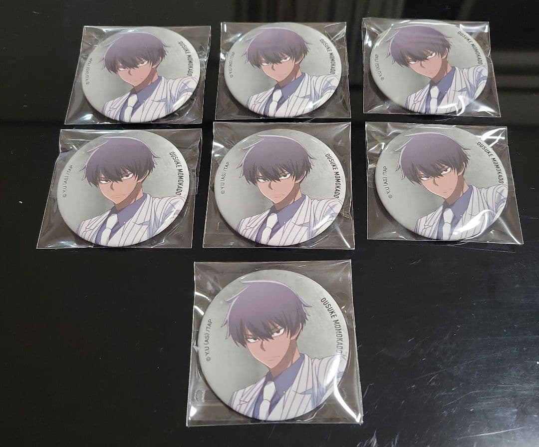 桃源暗鬼 桃角 桜介 ベースヤードトーキョー 缶バッジ ベスヤ ベース