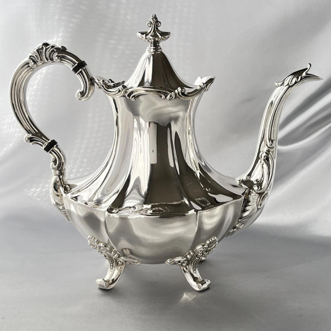 Reed & Barton】Victorian ティーサービス 4点 優美！！