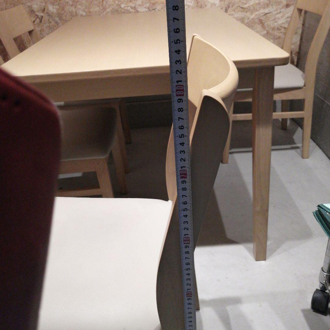 p*n様 ❤ナチュラル❤淡い木目調ダイニングテーブルセット　ブランド照明付き❤地