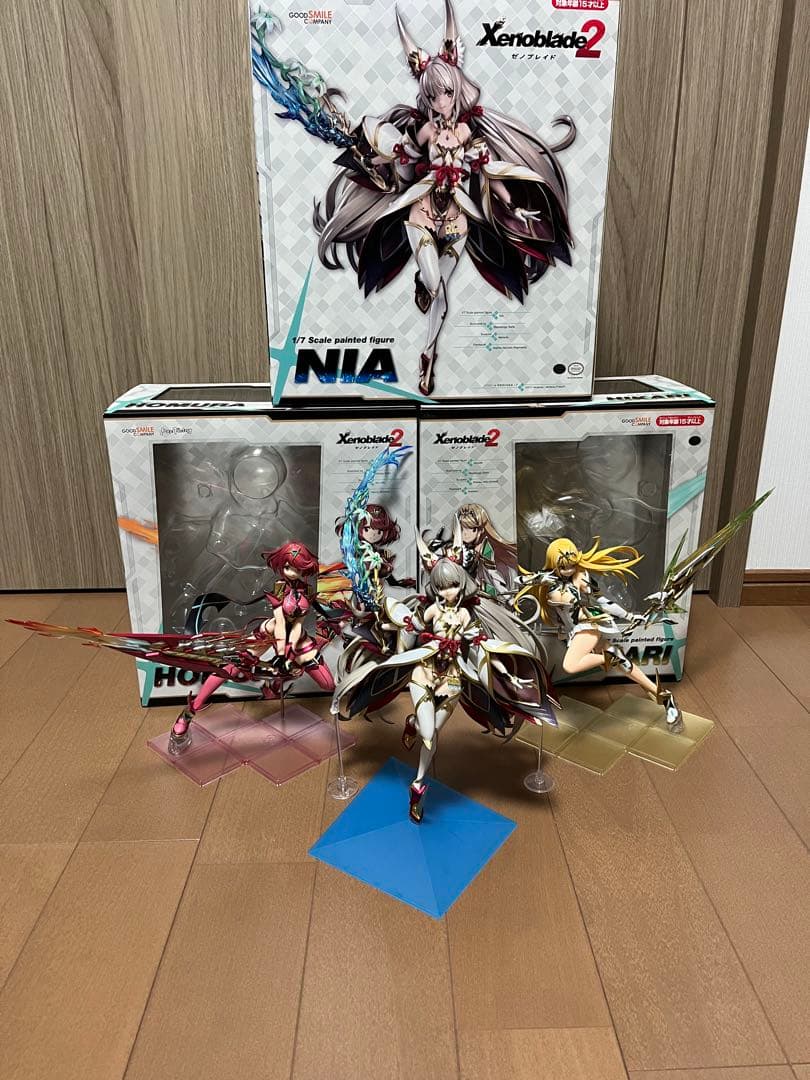 Xenoblade 2 ゼノブレイド2 ホムラ ヒカリ フィギュア セット