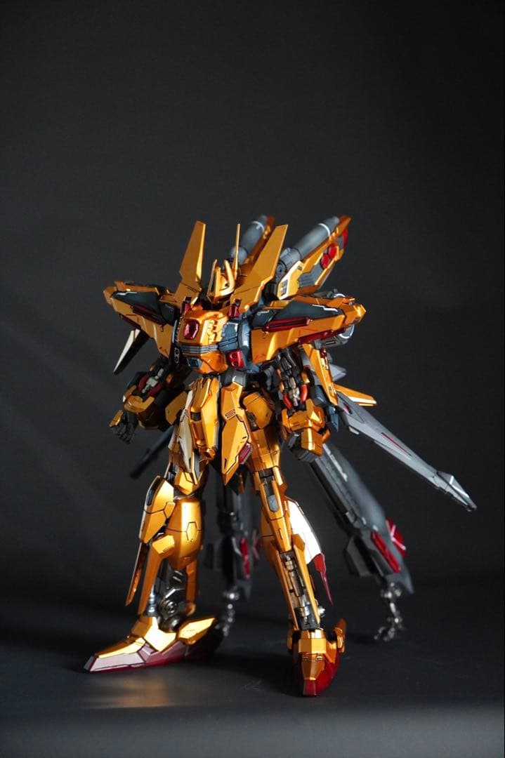 フルアーマー百式改　1/100 塗装完成品　LEDユニット付