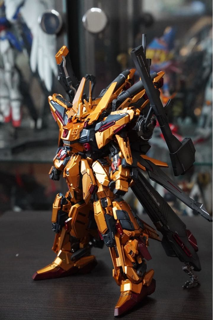 フルアーマー百式改　1/100 塗装完成品　LEDユニット付