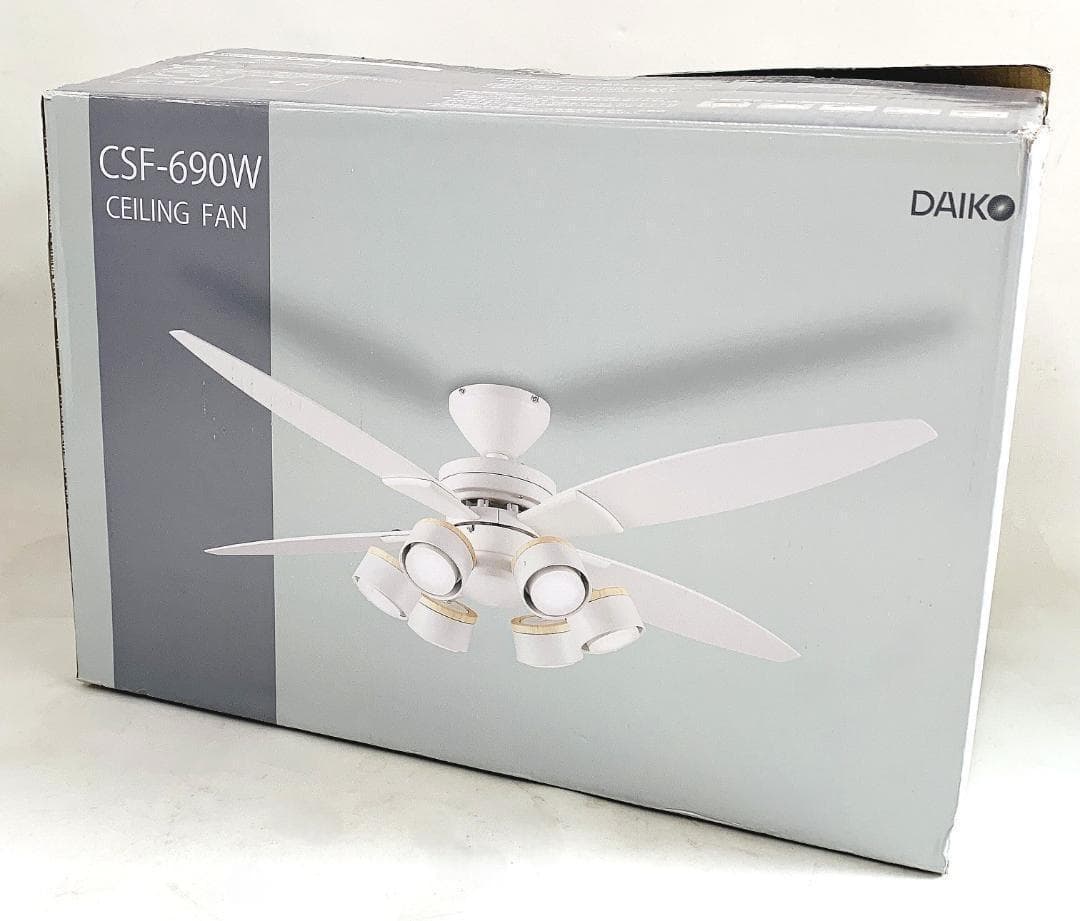 DAIKO ダイコー シーリングファン CSF-690W 2023年製【未使用】 - メルカリ
