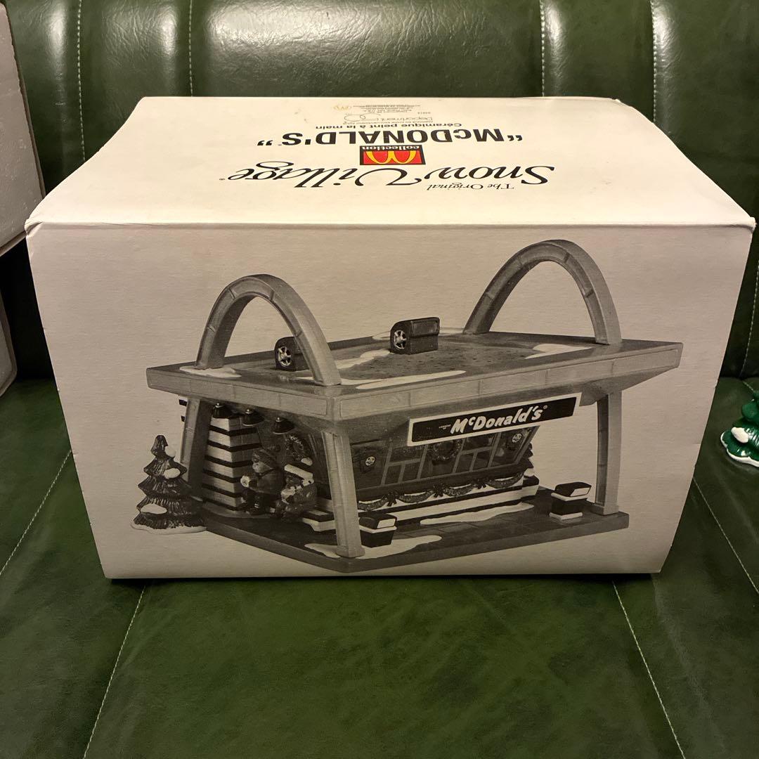 Snow Village Department 56 マクドナルド コンプリート