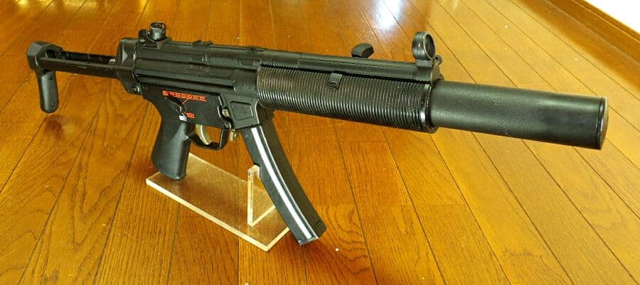 東京マルイ H&K MP5 SD6 200連射マガジン付き