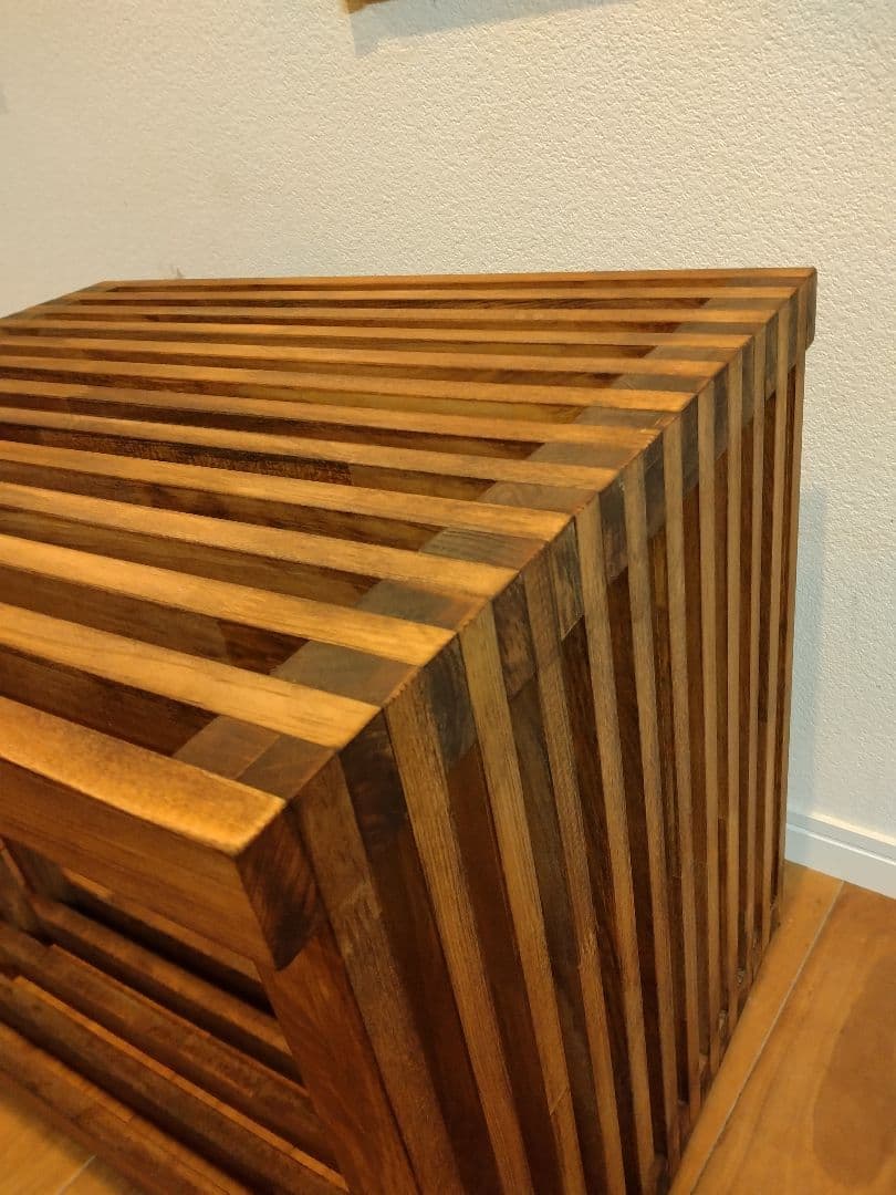 木製 ハンドメイド オーダー ロの字 棚 シェルフ 水槽台 アクアラック 金魚