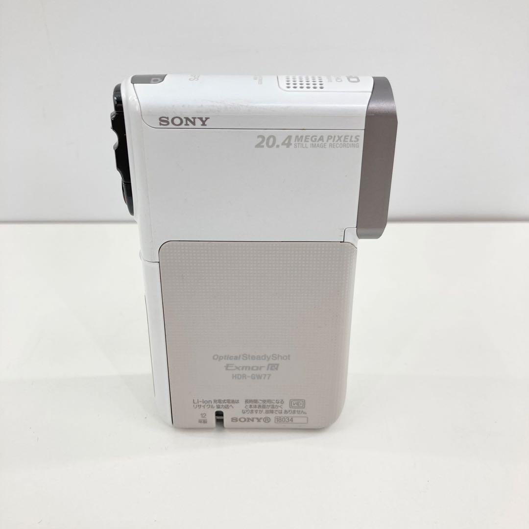 SONY デジタルHDビデオカメラ HDR-GW77 防水 手ぶれ補正 動作OK