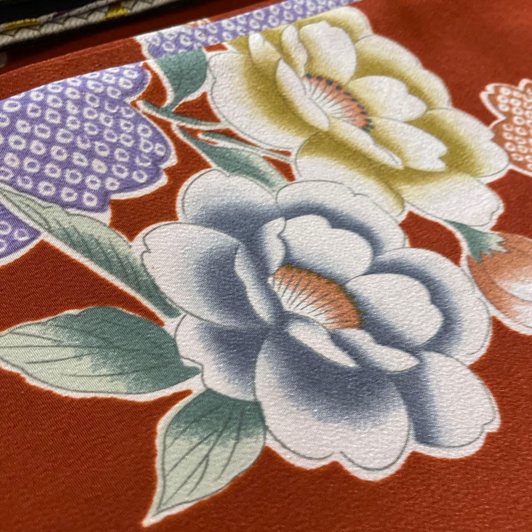 最終値下げ 美品 成人式 振袖・長襦袢・袋帯3点SET【アッシュエル】H