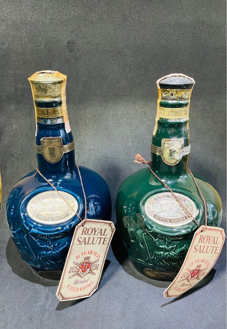 シーバス 緑 ロイヤルサルート 21年 未開栓 シーバス ロイヤルサルート