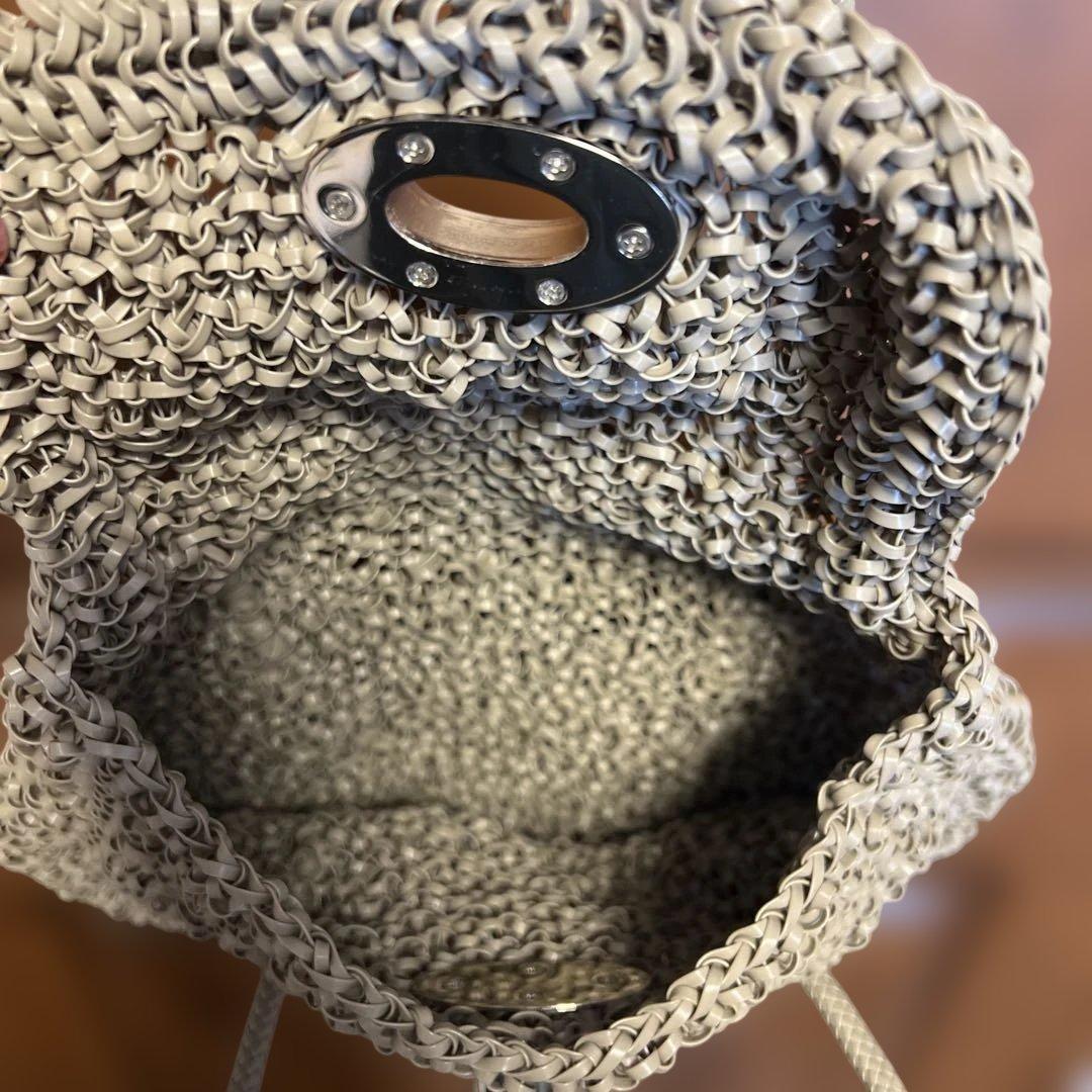 アンテプリマ　艶消しグレー　ワイヤーバック （再値下げしました）