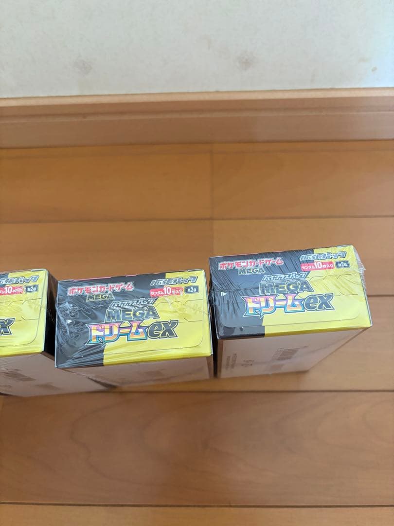 [シュリンク付]ポケモンカードゲーム MEGA ドリームEX 4BOX