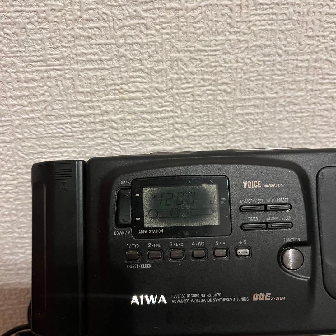 AIWA HS-JX70 カセットプレーヤー オーディオ機器