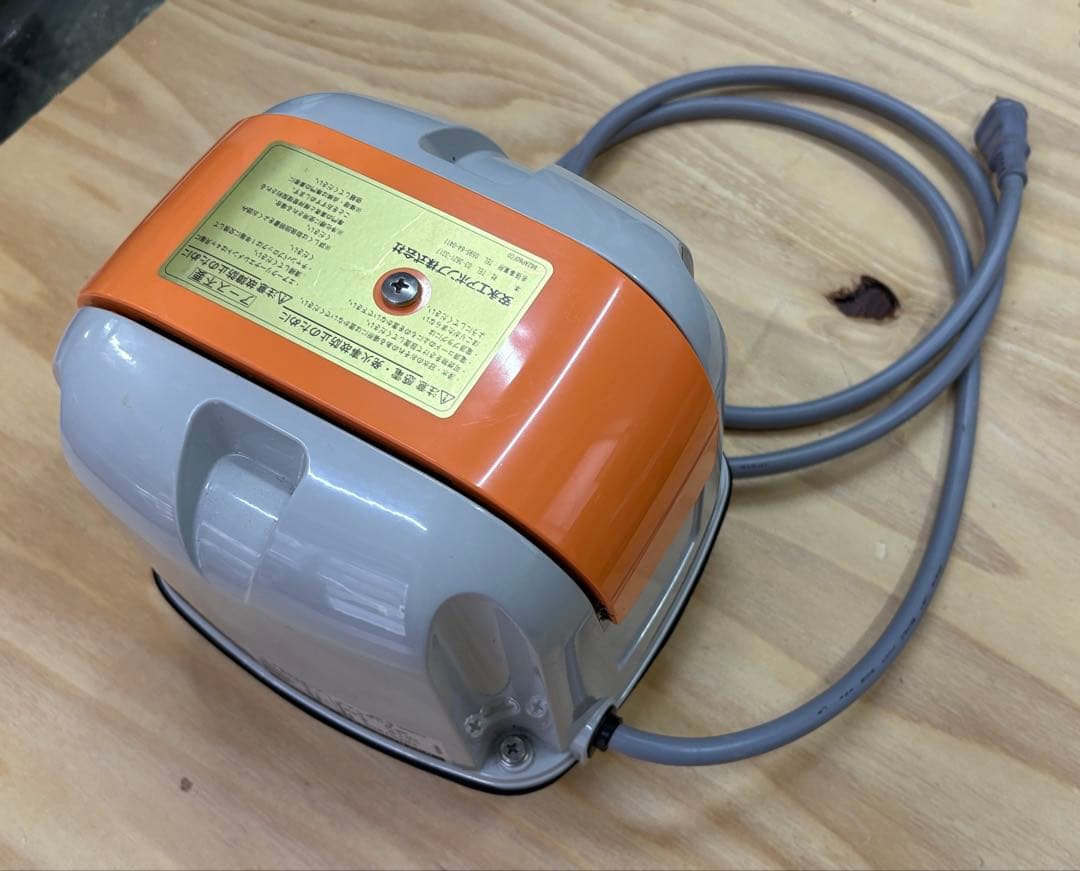 安永 電磁式エアーポンプ ブロアー AP-80H （used） - メルカリ