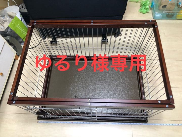 大きめの小動物用ケージと回し車セット mymさま専用 大きめの小動物用